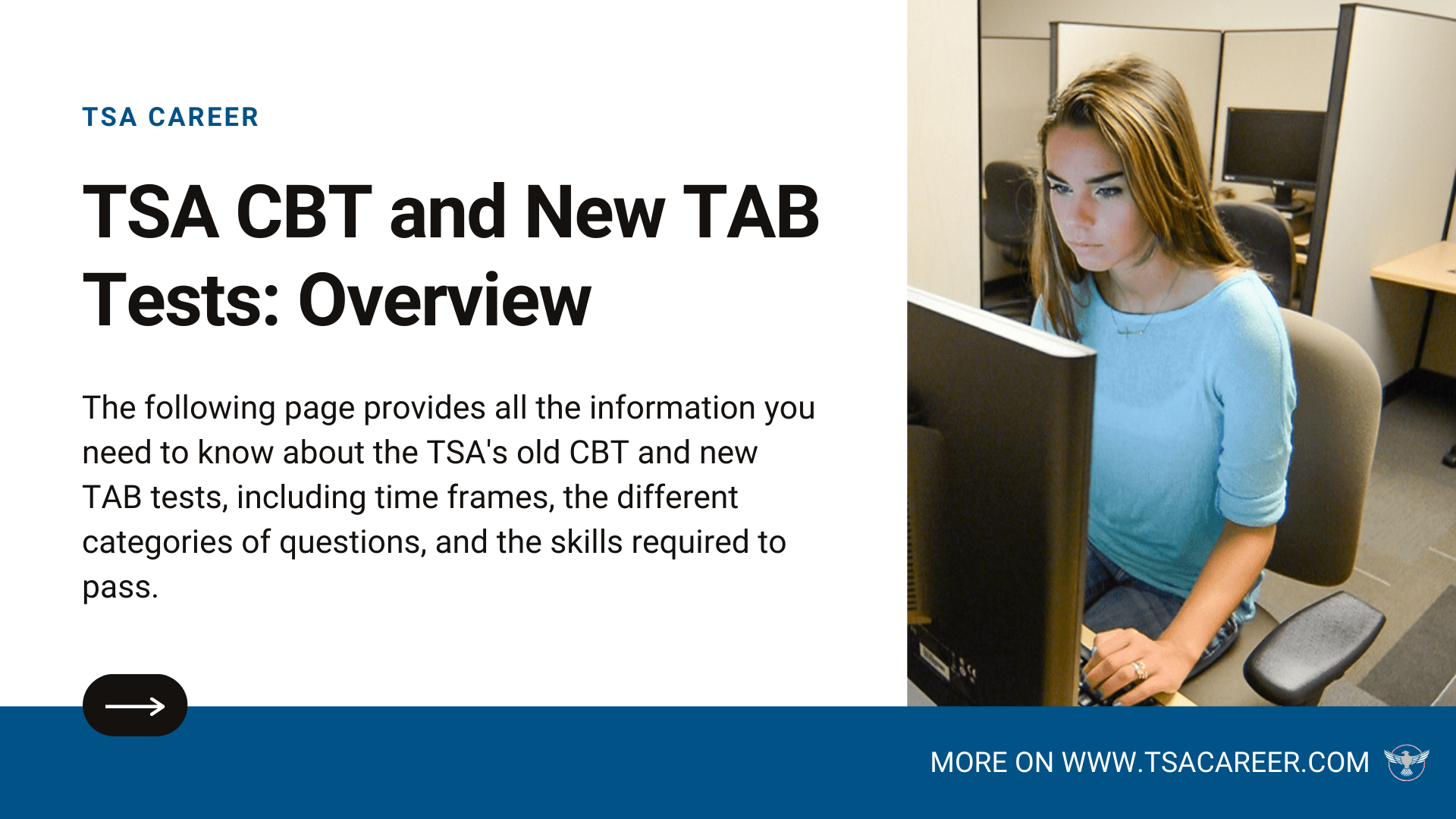 TSA CBT and new TAB Tests Practice Tests & Complete Explanation TSA